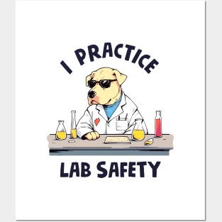 I Practice Lab Safety Posters and Art